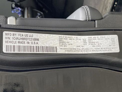 New 2026 Jeep Grand Cherokee Limited w/ Limited Altitude Package image 43