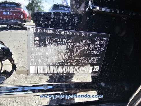 New 2026 Honda HR-V EX-L image 13