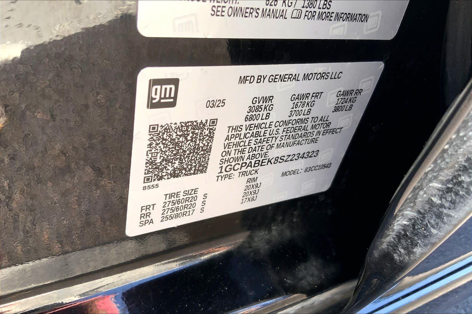 Used 2025 Chevrolet Silverado 1500 Custom RWD image 36