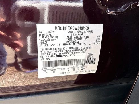 Certified 2022 Ford Explorer XLT w/ Equipment Group 202A image 36