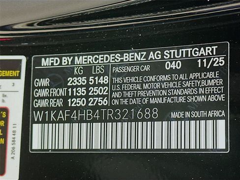 Used 2026 Mercedes-Benz C 300 4MATIC Sedan image 41