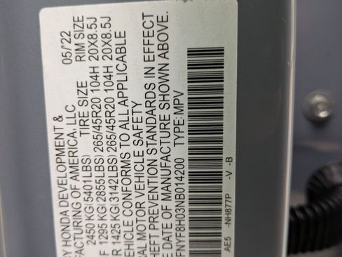 Certified 2022 Honda Passport Elite image 35