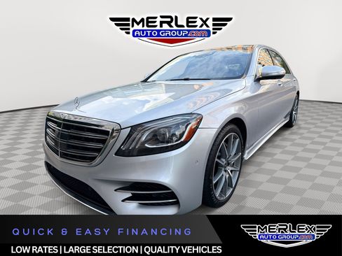 Used 2020 Mercedes-Benz S 560 Sedan w/ AMG Line Exterior image 1