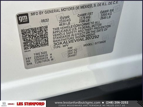 Certified 2022 GMC Terrain SLT w/ Tech Package image 21