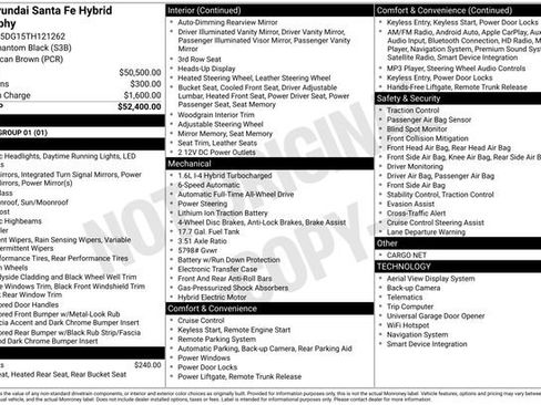 New 2026 Hyundai Santa Fe Calligraphy AWD/4WD image 40