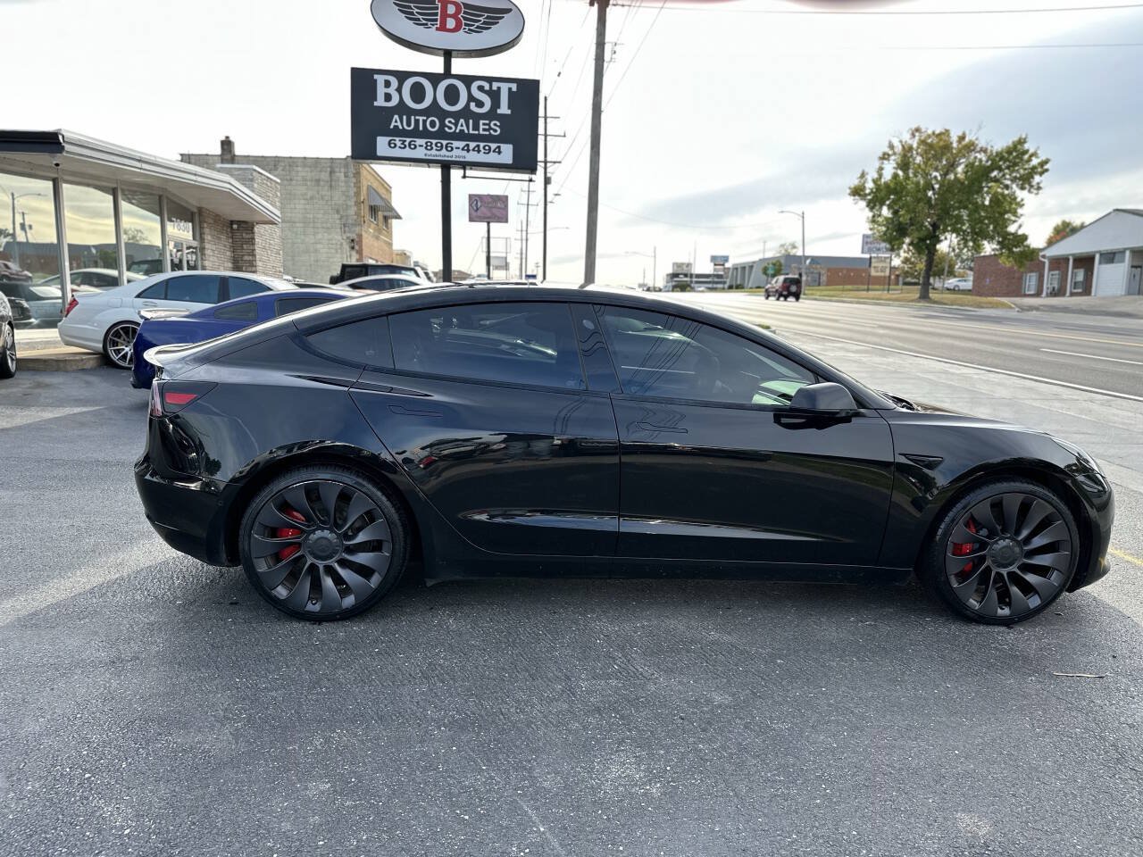 Used 2021 Tesla Model 3 Performance AWD/4WD image 8