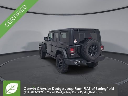 Certified 2022 Jeep Wrangler Unlimited Sport AWD/4WD image 10