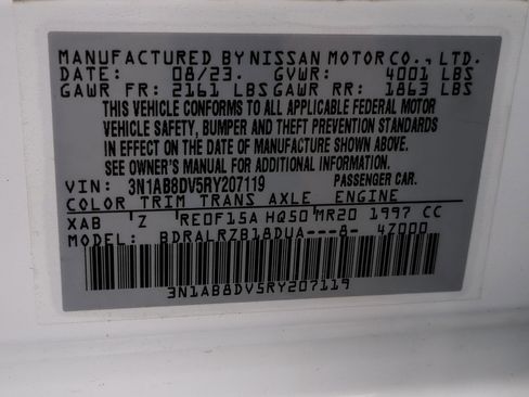 Used 2024 Nissan Sentra SR w/ Trunk Package image 34