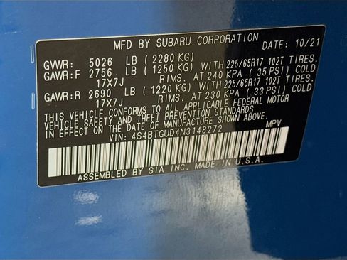 Used 2022 Subaru Outback Wilderness w/ Wilderness Package image 41