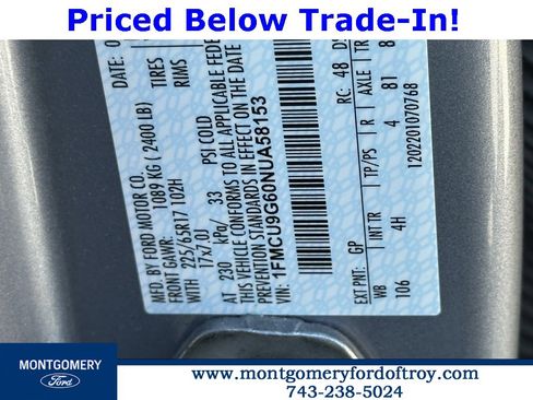 Used 2022 Ford Escape SE image 38