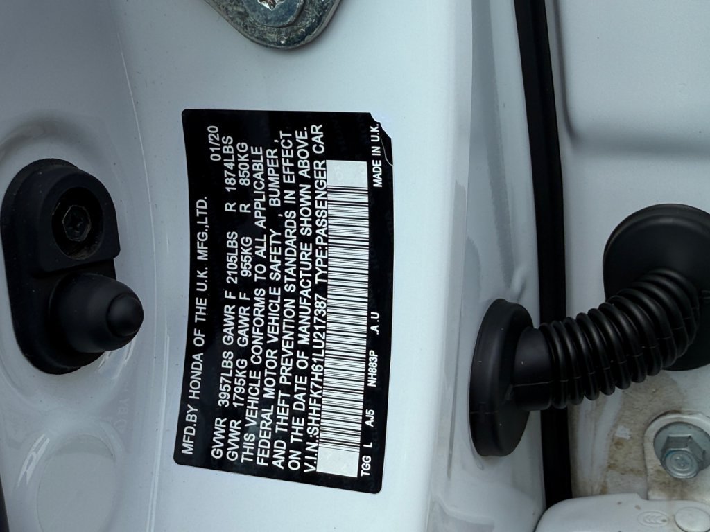 Used 2020 Honda Civic EX image 28