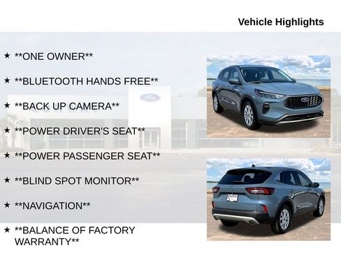 Used 2023 Ford Escape Active w/ Tech Pack #2 FWD image 6