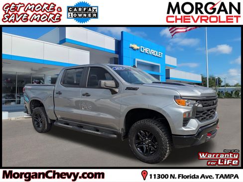 Used 2026 Chevrolet Silverado 1500 Custom Trail Boss w/ LPO, Dark Essentials Package AWD/4WD image 1
