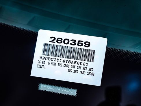 New 2026 Porsche Taycan Turbo Cross Turismo image 34
