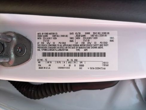 Used 2020 Ford Escape SE AWD/4WD image 47