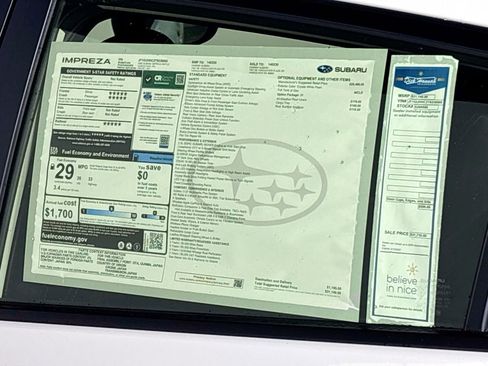 New 2026 Subaru Impreza RS image 23