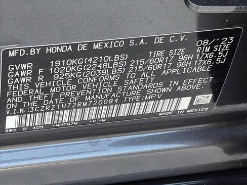 Used 2024 Honda HR-V EX-L image 25