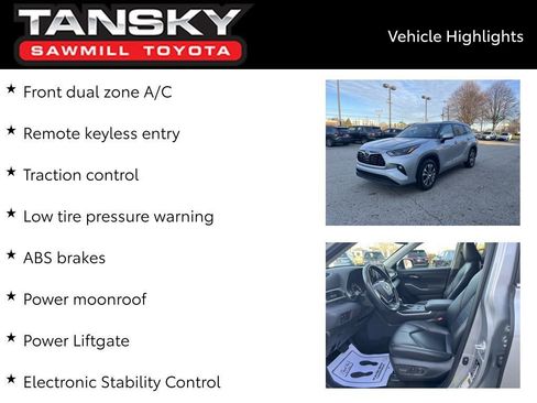 Certified 2024 Toyota Highlander XLE image 13