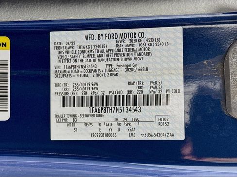 Used 2022 Ford Mustang Premium w/ Equipment Group 201A image 28