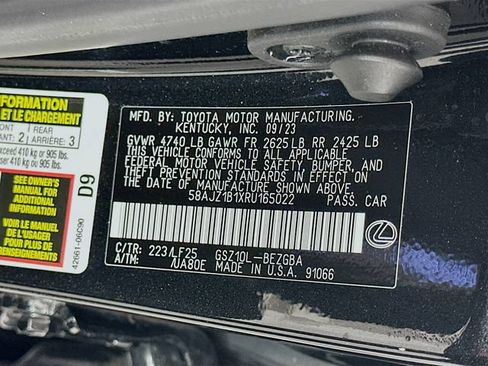 Used 2024 Lexus ES 350 F Sport w/ Accessory Package (Z2) FWD image 32