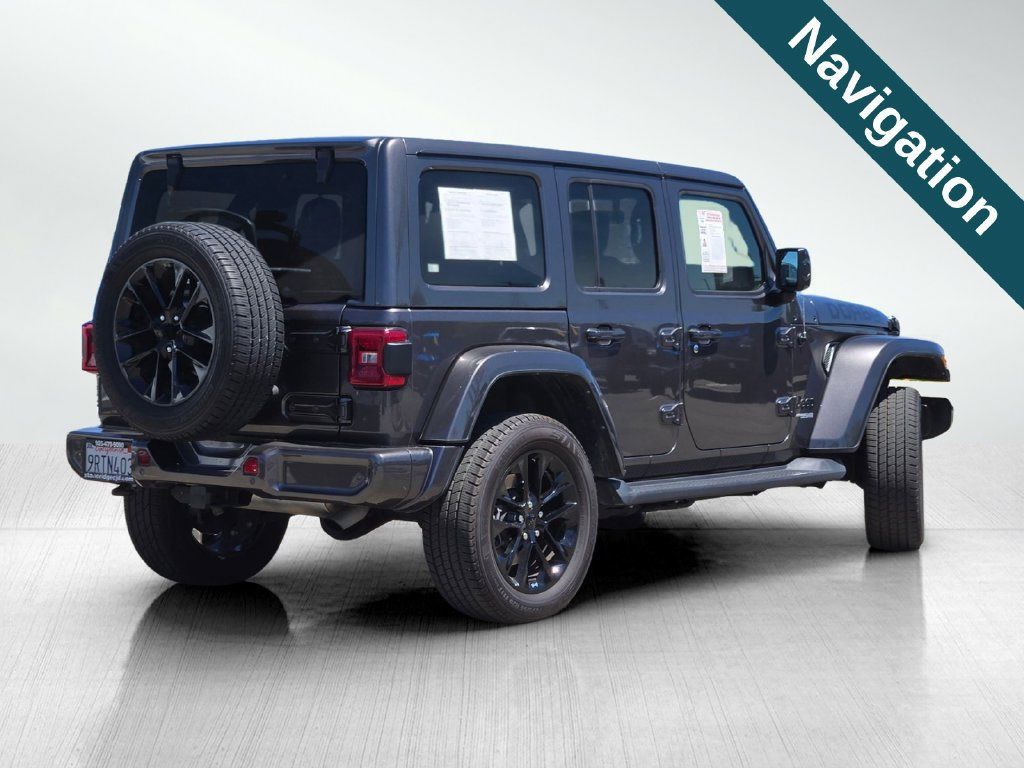 Used 2021 Jeep Wrangler Unlimited Sahara AWD/4WD image 4