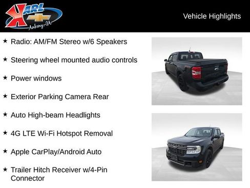 Used 2023 Ford Maverick XLT w/ Equipment Group 300A Standard image 2