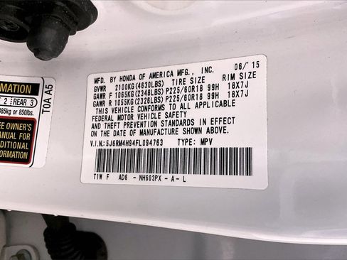 Used 2015 Honda CR-V Touring image 28