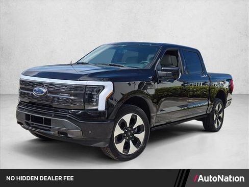 Used 2023 Ford F150 Lightning Platinum AWD/4WD image 1