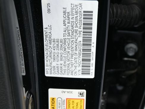 Used 2025 Honda Accord SE image 16