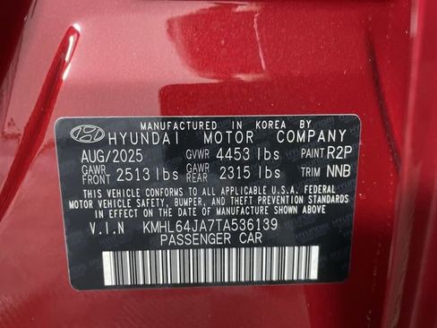 New 2026 Hyundai Sonata SEL image 47