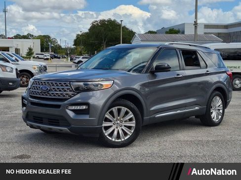 Used 2021 Ford Explorer Limited w/ Equipment Group 301A RWD image 1