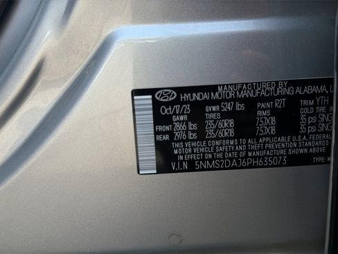 Certified 2023 Hyundai Santa Fe SEL AWD/4WD image 29