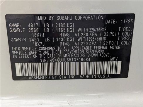 New 2026 Subaru Crosstrek 2.5i Limited image 18