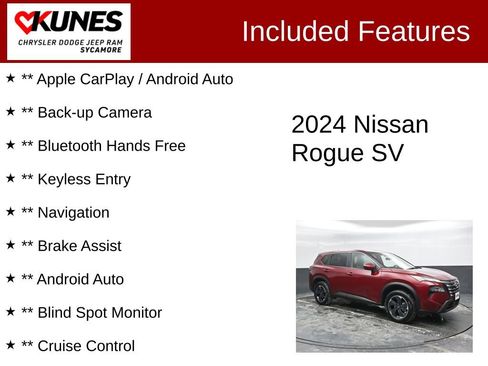 Used 2024 Nissan Rogue SV image 3