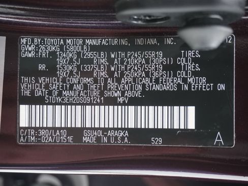 Used 2013 Toyota Highlander Limited FWD image 33