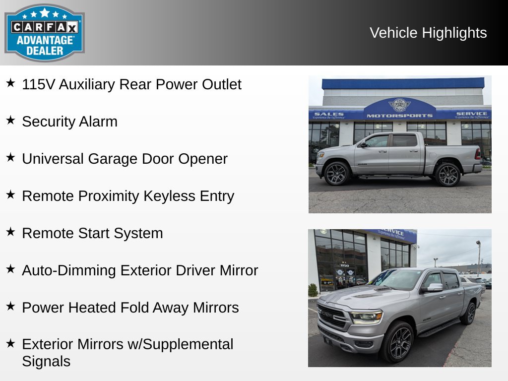 Used 2019 RAM 1500 Sport w/ Level 2 Equipment Group AWD/4WD image 8