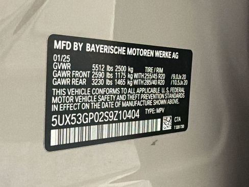 Certified 2025 BMW X3 xDrive30i w/ Premium Package AWD/4WD image 13