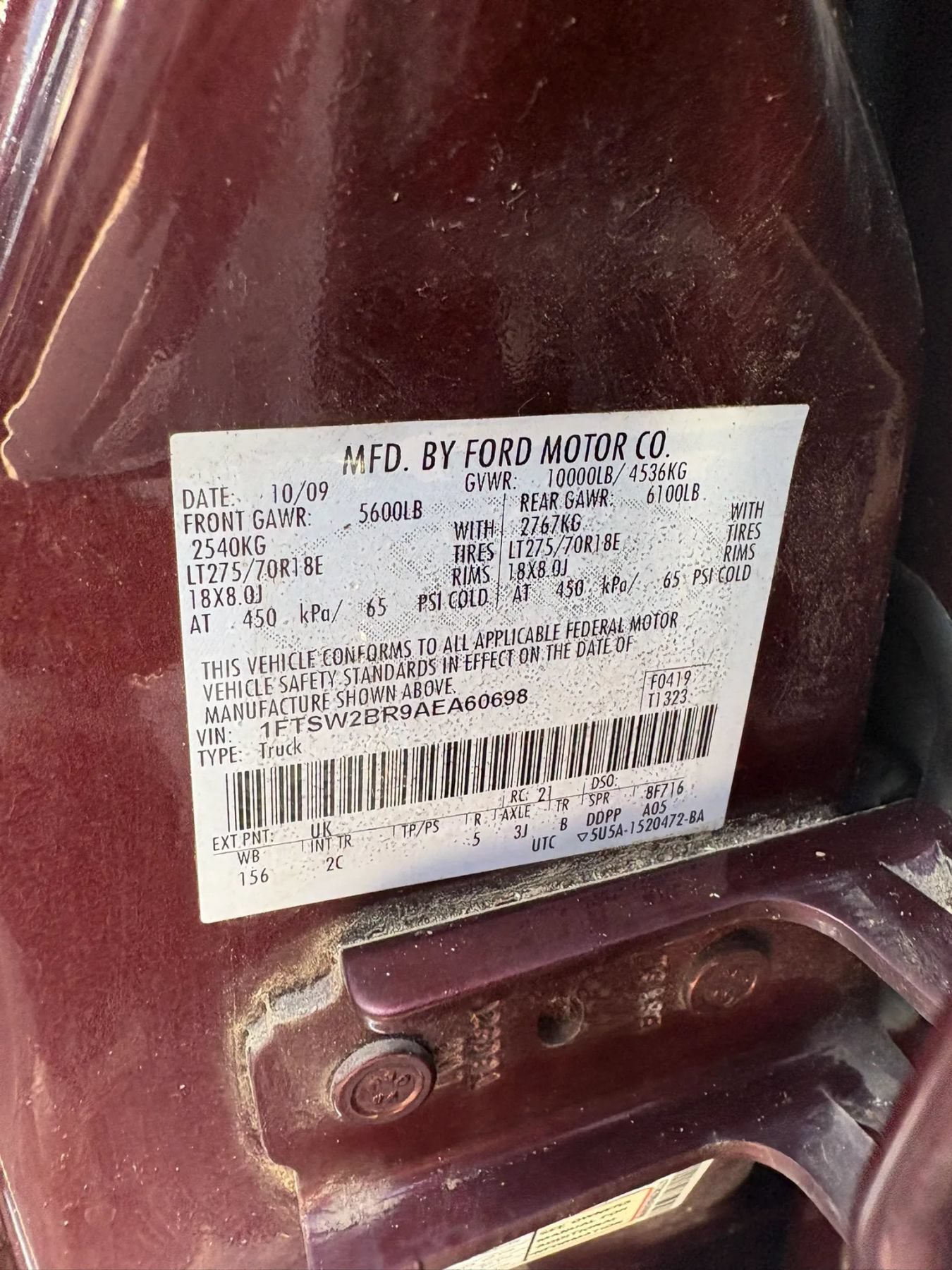 Used 2010 Ford F250 XLT AWD/4WD image 30