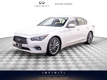 Used 2023 INFINITI Q50 Luxe w/ Cargo Package