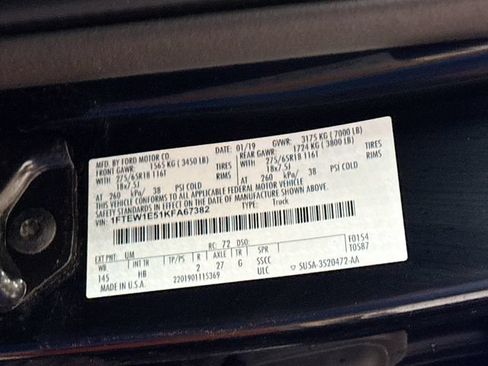 Used 2019 Ford F150 Lariat AWD/4WD image 32