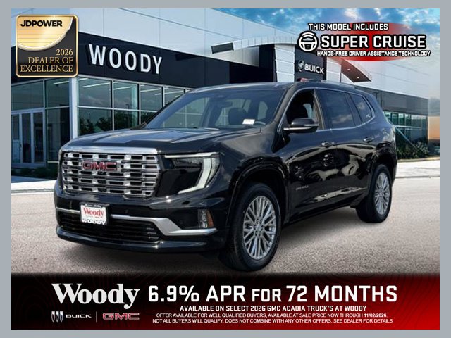 New 2026 GMC Acadia Denali w/ Super Cruise Package AWD/4WD image 1