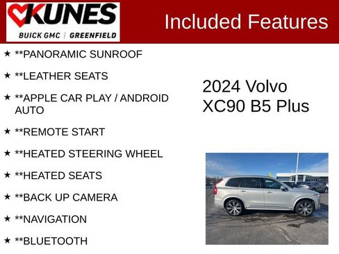 Used 2024 Volvo XC90 B5 Plus image 2