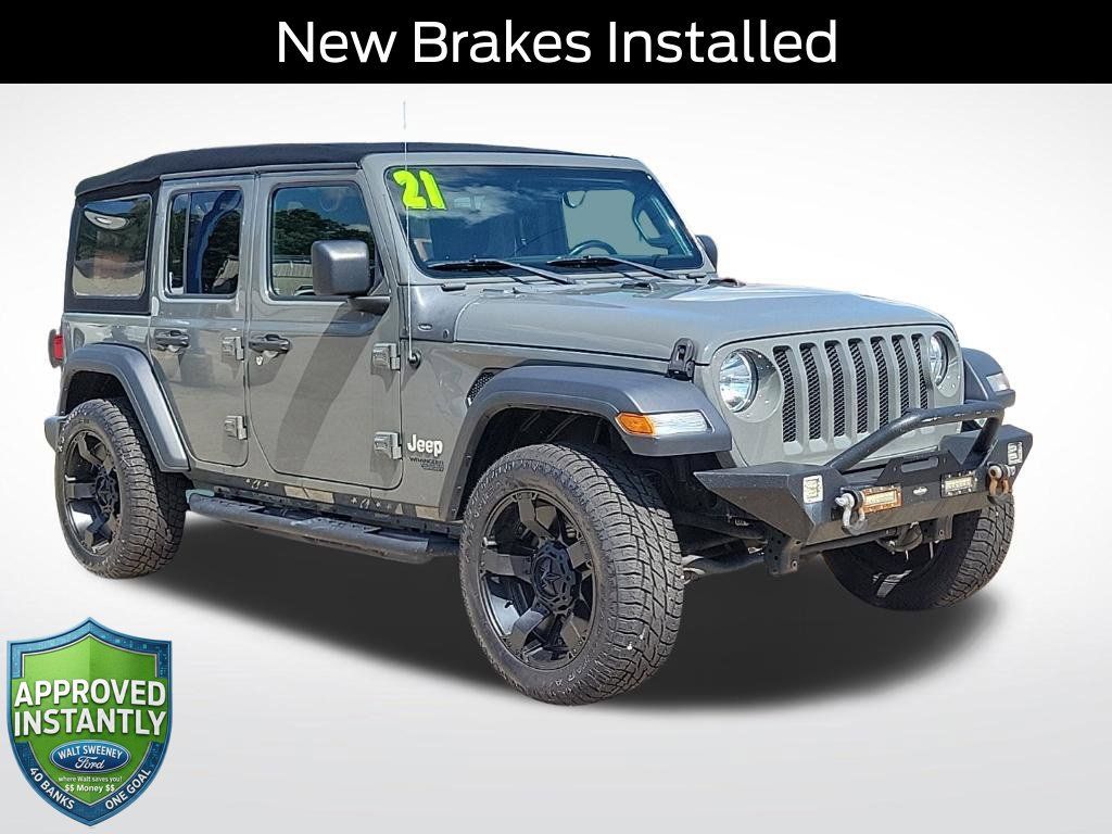 Used 2021 Jeep Wrangler Unlimited Sport AWD/4WD image 1