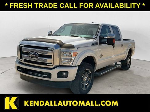 Used 2015 Ford F350 Platinum w/ Platinum Package AWD/4WD image 1