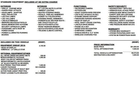 Used 2022 Lincoln Navigator Reserve image 2