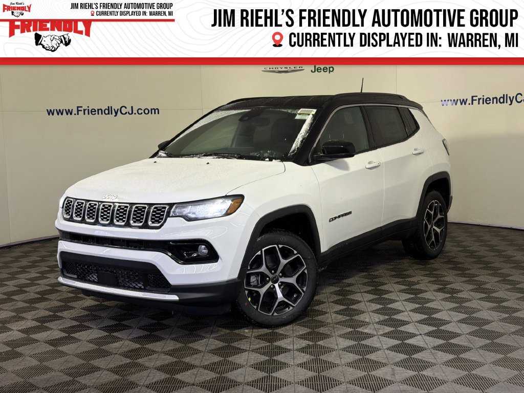 New 2025 Jeep Compass Limited AWD/4WD 360° Tour