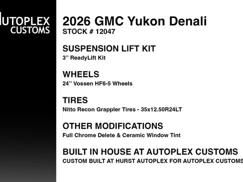 Used 2026 GMC Yukon Denali w/ Denali Reserve Package AWD/4WD image 2