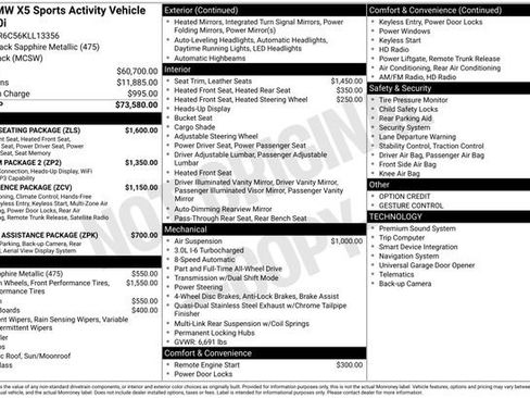 Used 2019 BMW X5 xDrive40i w/ Luxury Seating Package image 28