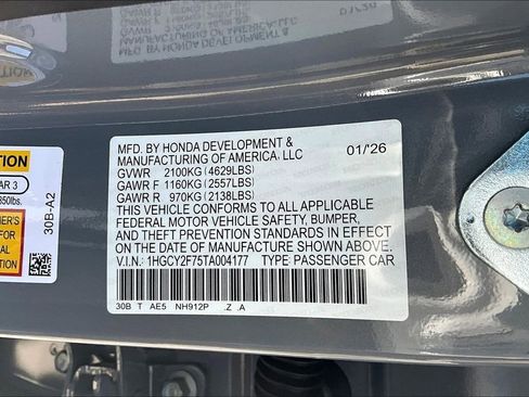 New 2026 Honda Accord Sport image 8