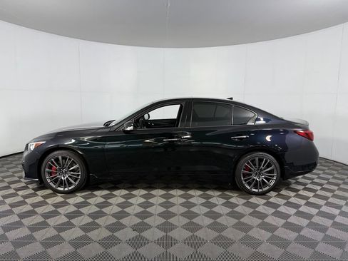 Used 2024 INFINITI Q50 Red Sport 400 w/ Black Opal Edition AWD/4WD image 10